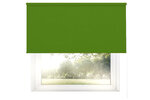 Настенный тканевый ролет Dekor 210x170 см, d-13 зеленый