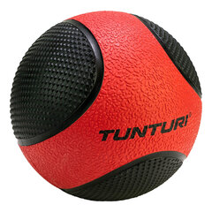 Jõutreeningu pall Tunturi Medicine Ball 3kg, punane/must price and information | Topispallid | hansapost.ee