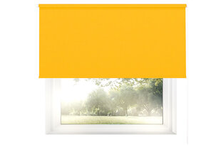 Настенный тканевый ролет Dekor 170x170 см, d-17 желтый цена и информация | Рулонные шторы | hansapost.ee