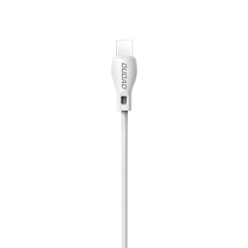 Dudao kaabel USB Type C 2.1A 1m valge (L4T 1m valge) цена и информация | Mobiiltelefonide kaablid | hansapost.ee