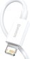 Telefonikaabel Baseus Lightning - USB Type A CALYS-B02, 1.5m цена и информация | Mobiiltelefonide kaablid | hansapost.ee