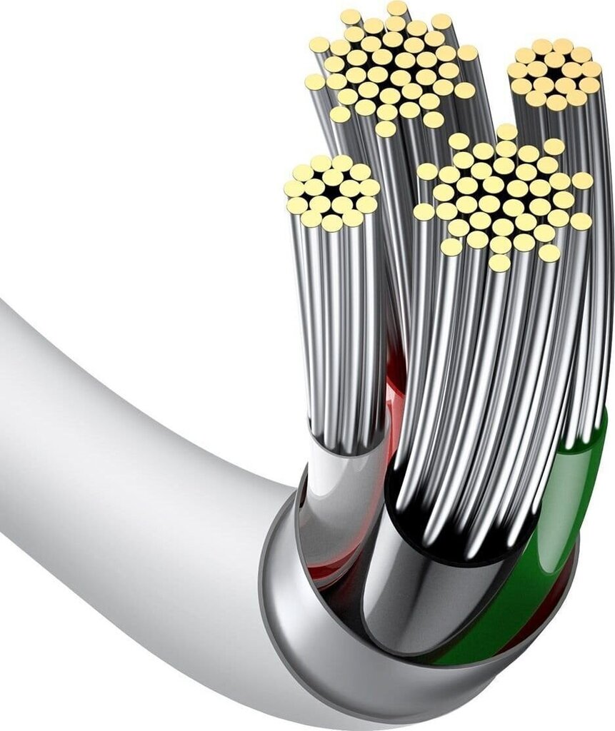 Telefonikaabel Baseus Lightning - USB Type A CALYS-B02, 1.5m цена и информация | Mobiiltelefonide kaablid | hansapost.ee