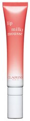 Huulepalsam-vaht Clarins Lips Milky Mousse 10 ml, 02 Milky Peach hind ja info | Huulekosmeetika | hansapost.ee