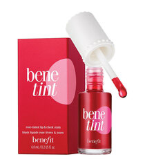 Блеск для губ и румяна Benefit Benetint Lip & Cheek Stain 6 мл, Rose цена и информация | Помады, бальзамы, блеск для губ | hansapost.ee