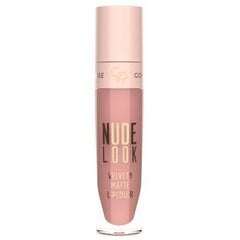 Vedel huulevärv Golden Rose Nude Look Velvety Matte 5,5 ml, 03 Rosy Nude hind ja info | Huulekosmeetika | hansapost.ee