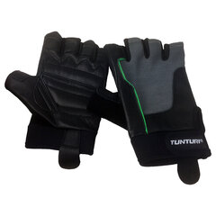 Тренировочные перчатки Tunturi Fit Gel, черные цена и информация | Перчатки для турника и фитнеса | hansapost.ee