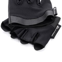Тренировочные перчатки Meteor Grip V-100, черные цена и информация | Перчатки для турника и фитнеса | hansapost.ee