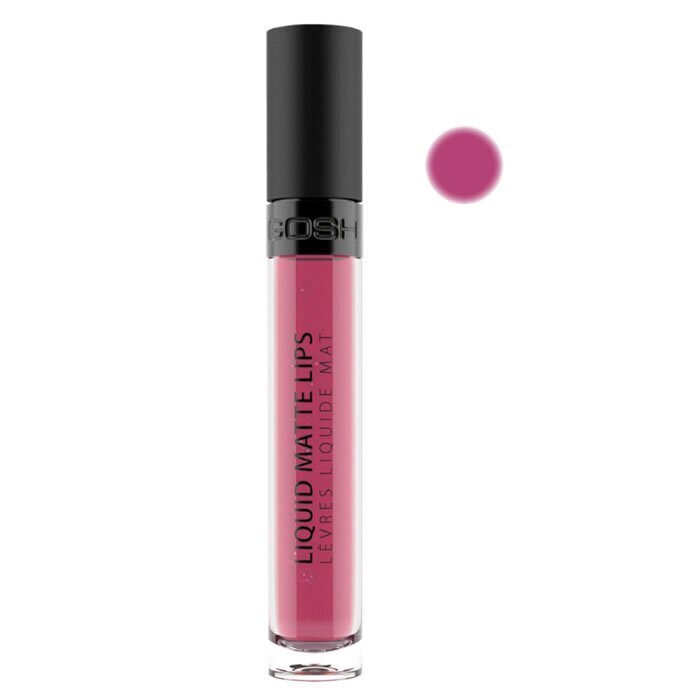 GOSH Liquid Matte Lips vedel huulepulk 4 ml, 006 Berry Me цена и информация | Huulekosmeetika | hansapost.ee