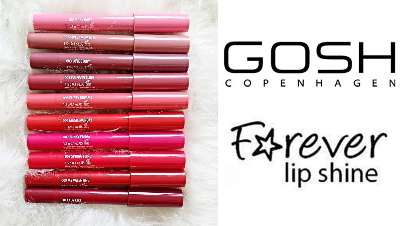 Huulepulk-pliiats Gosh Forever Lip Shine 1,5 g, 007 Funky Friday hind ja info | Huulekosmeetika | hansapost.ee