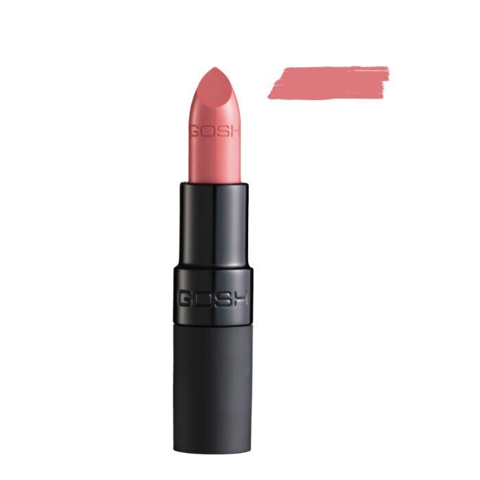 GOSH Velvet Touch Lipstick huulepulk 4 g, 002 Matt Rose hind ja info | Huulekosmeetika | hansapost.ee
