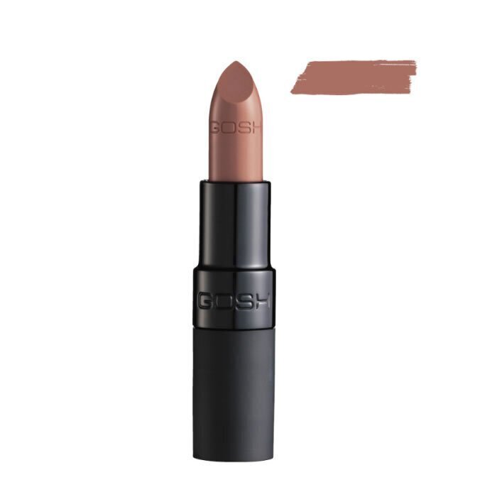 GOSH Velvet Touch Lipstick huulepulk 4 g, 011 Matt Nougat цена и информация | Huulekosmeetika | hansapost.ee