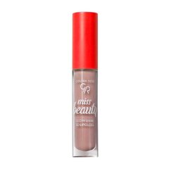 Блеск для губ Golden Rose Miss Beauty Glow Shine, 01 Nude Chic цена и информация | Помады, бальзамы, блеск для губ | hansapost.ee