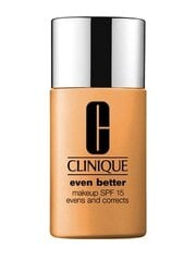 Jumestuskreem Clinique Even Better SPF 15 30 ml hind ja info | Jumestuskreemid ja puudrid | hansapost.ee