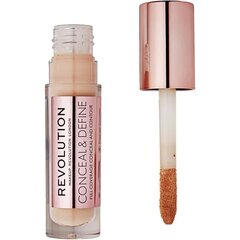 Vedel jumestuskreem Makeup Revolution London Conceal & Define 4 g hind ja info | Jumestuskreemid ja puudrid | hansapost.ee