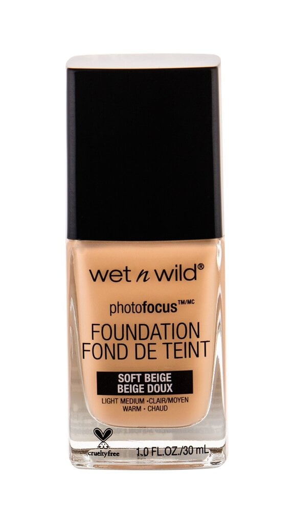 Vedel meigialuskreem Wet n Wild Photofocus Foundation 30 ml цена и информация | Jumestuskreemid ja puudrid | hansapost.ee