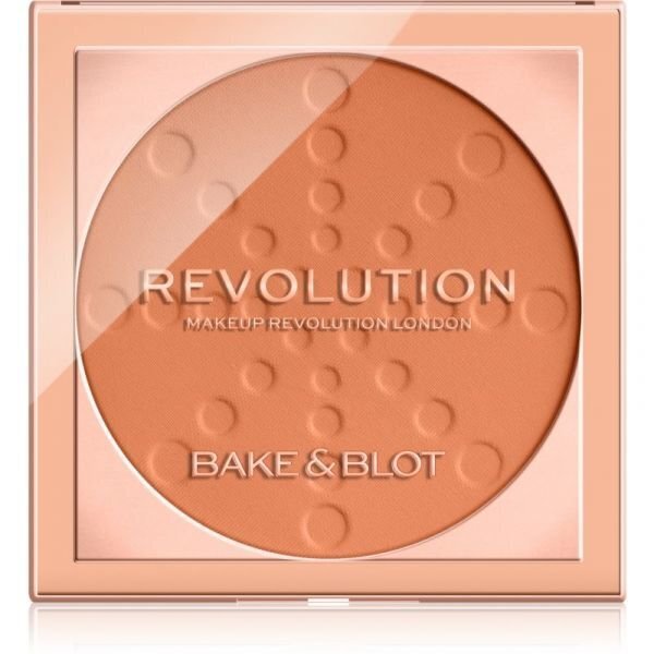 Kompaktpuuder Makeup Revolution London Bake & Blot 5,5 g hind ja info | Jumestuskreemid ja puudrid | hansapost.ee