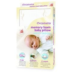 Детская подушка Clevamama Memory Foam цена и информация | Детские подушки, конверты, спальники | hansapost.ee