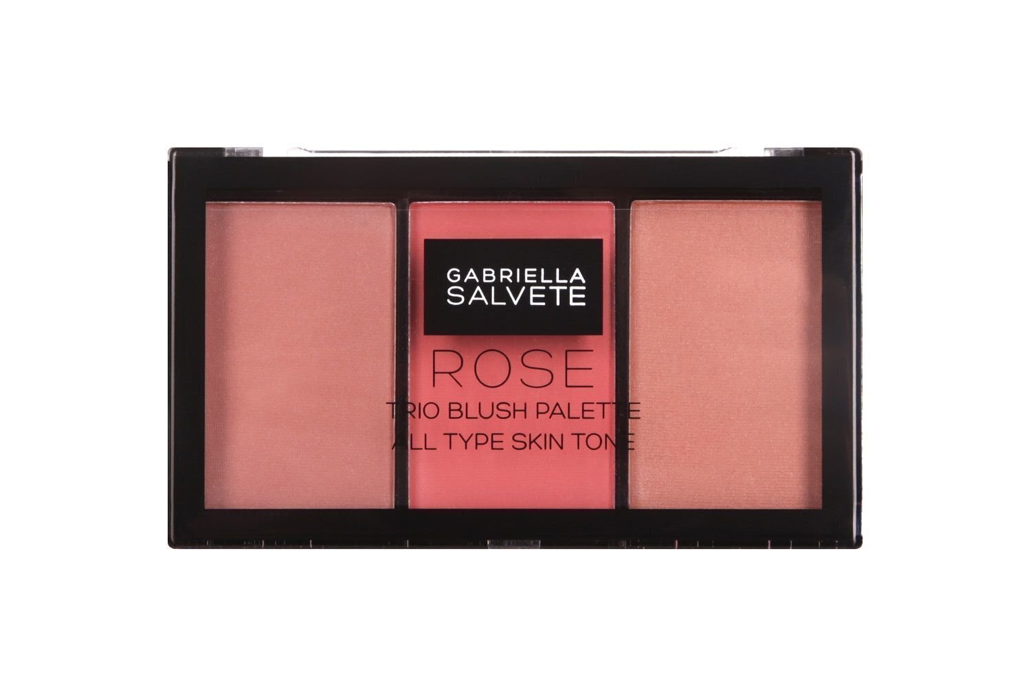 Gabriella Salvete Trio Blush Palette põsepuna 15 g, 02 Rose цена и информация | Päikesepuudrid ja põsepunad | hansapost.ee