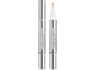 Niisutav peitekreem silmaümbrusele L'Oreal Paris True Match, 1-2R Rose Porcelain, 6,8 ml цена и информация | Пудры, базы под макияж | hansapost.ee