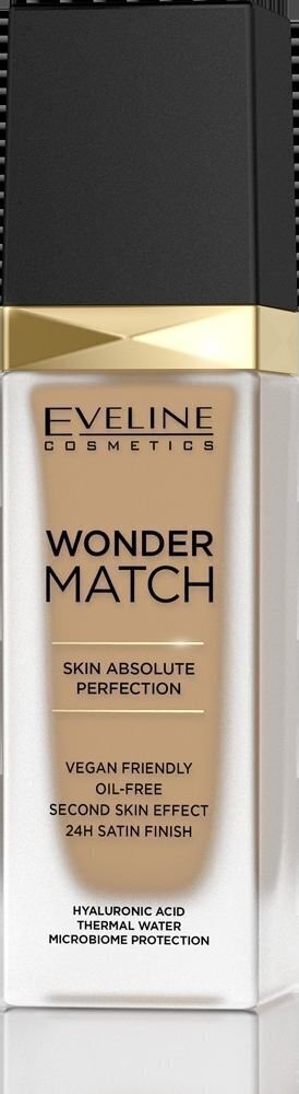 Nahale sobiv jumestuskreem Eveline Wonder Match, 40 Sand, 30 ml hind ja info | Jumestuskreemid ja puudrid | hansapost.ee