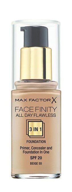 Jumestuskreem Max Factor Facefinity All Day Flawless 3in1, SPF20, 30 ml hind ja info | Jumestuskreemid ja puudrid | hansapost.ee