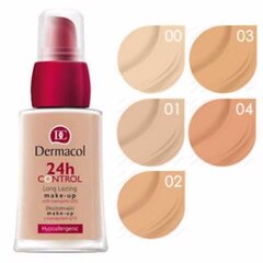 Meigi aluspõhi Dermacol 24h Control Make-Up 30 ml, 4 hind ja info | Dermacol Parfüümid, lõhnad ja kosmeetika | hansapost.ee