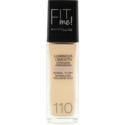 Jumestuskreem-geel Fit me! Maybelline, 110 Porcelain hind ja info | Jumestuskreemid ja puudrid | hansapost.ee