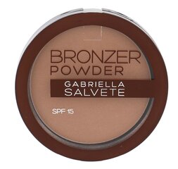 Kompaktpuuder Gabriella Salvete Bronzer SPF15 8 g, 02 hind ja info | Jumestuskreemid ja puudrid | hansapost.ee