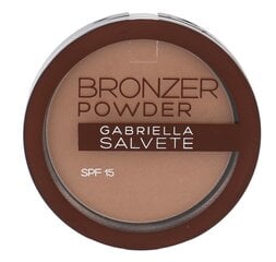 Kompaktpuuder Gabriella Salvete Bronzer SPF15 8 g, 03 hind ja info | Jumestuskreemid ja puudrid | hansapost.ee