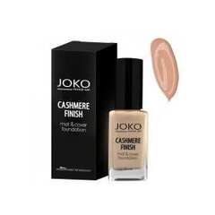 Matistav aluskreem Joko Make-Up Cashmere Finish Mat&Cover 30 ml, 151 Sand hind ja info | Jumestuskreemid ja puudrid | hansapost.ee