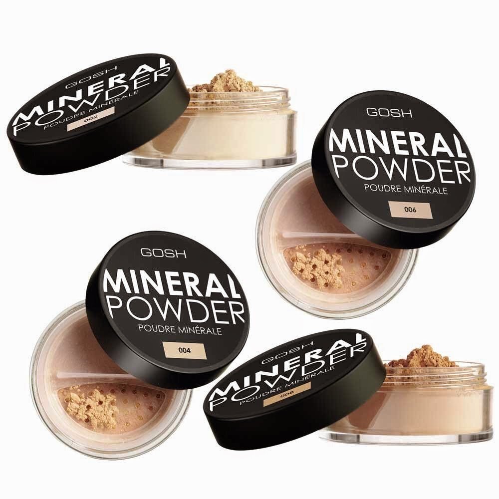 GOSH Mineral Powder mineraalpuuder 8 g, 012 Caramel hind ja info | Jumestuskreemid ja puudrid | hansapost.ee