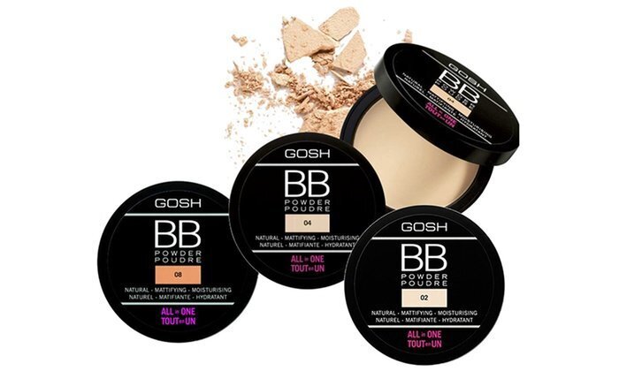 GOSH BB Powder BB puuder 6.5 g, 08 Chestnut цена и информация | Jumestuskreemid ja puudrid | hansapost.ee