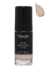 Veekindel jumestuskreem Pierre Rene Skin Balance Cover Fluid Foundation, 24 Beige, 30 ml цена и информация | Пудры, базы под макияж | hansapost.ee