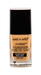 Vedel meigialuskreem Wet n Wild Photofocus Foundation 30 ml, Golden Beige hind ja info | Wet n Wild Parfüümid, lõhnad ja kosmeetika | hansapost.ee