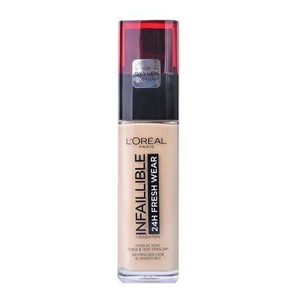 Vedel jumestuskreem L'Oreal Paris Infallible 30 ml, 130 True Beige цена и информация | Jumestuskreemid ja puudrid | hansapost.ee