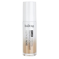 Jumestuskreem IsaDora Skin Beauty Perfecting & Protecting SPF35 30 ml, 04 Sand hind ja info | Jumestuskreemid ja puudrid | hansapost.ee