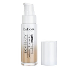 Jumestuskreem IsaDora Skin Beauty Perfecting & Protecting SPF35 30 ml, 04 Sand hind ja info | Jumestuskreemid ja puudrid | hansapost.ee