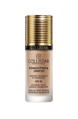 Vedel jumestuskreem Collistar Unico Youth Essence SPF 15 30 ml, 3N Beige цена и информация | Пудры, базы под макияж | hansapost.ee