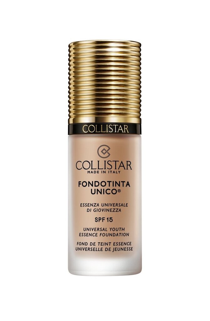 Vedel jumestuskreem Collistar Unico Youth Essence SPF 15 30 ml, 3N Beige цена и информация | Jumestuskreemid ja puudrid | hansapost.ee