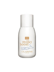 Meigialuskreem Clarins Milky Boost, 50 ml, 02 Milky Nude цена и информация | Пудры, базы под макияж | hansapost.ee