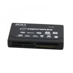 Kaardilugeja Esperanza EA119 All In One hind ja info | USB adapterid ja jagajad | hansapost.ee