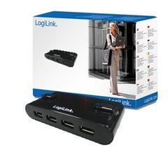 LogiLink HUB USB 2.0 4 hind ja info | USB adapterid ja jagajad | hansapost.ee