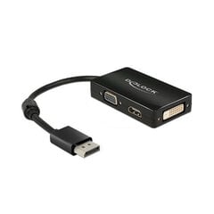 Adapter Delock Displayport 1.1 hind ja info | USB adapterid ja jagajad | hansapost.ee