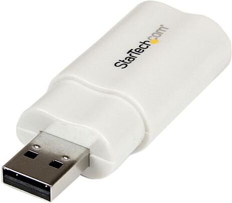 Väline Helikaart USB Startech ICUSBAUDIO Valge hind ja info | USB adapterid ja jagajad | hansapost.ee