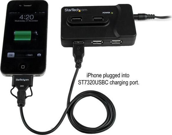 StarTech ST7320USBC цена и информация | USB adapterid ja jagajad | hansapost.ee