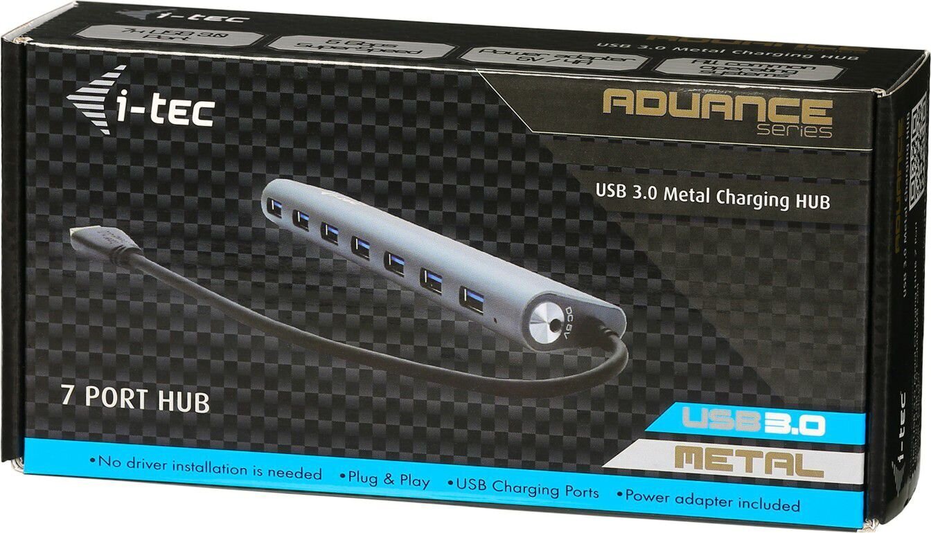 USB-jaotur i-Tec U3hub778 цена и информация | USB adapterid ja jagajad | hansapost.ee