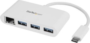 StarTech HB30C3A1GEA цена и информация | Адаптеры, USB-разветвители | hansapost.ee