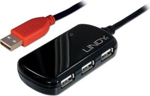 Lindy 42783. цена и информация | Адаптеры, USB-разветвители | hansapost.ee