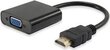 HDMI-SVGA Audioadapteriga Equip 11903607 цена и информация | USB adapterid ja jagajad | hansapost.ee