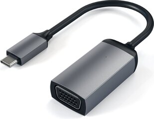 Adapter USB-C -- VGA Satechi цена и информация | Адаптеры, USB-разветвители | hansapost.ee